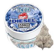 Iced | Frosted Infused Flower | NYC Diesel | 3.5g