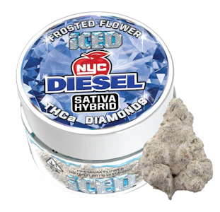 ICED - Iced | Frosted Infused Flower | NYC Diesel | 3.5g