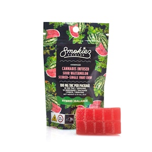 SMOKIEZ - Smokiez - Sour Watermelon - Single Piece - 100mg 