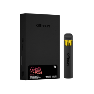 OFF HOURS - Off Hours - Gelato - 83.59% THC - 1.0g - AIO Vape Pen