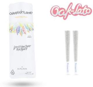 OAKFRUITLAND - Oakfruitland 2pk Prerolls 2g Oak-Lato