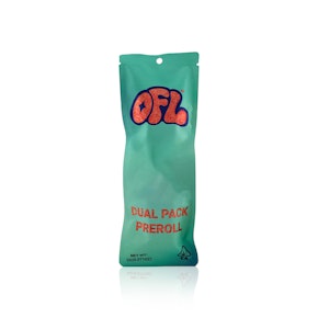 OAKFRUITLAND - Preroll - Orange Creamsicle - Dual Pack - 2G