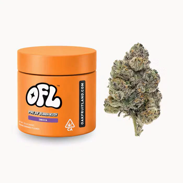 Oakfruitland (OFL) - Oakfruitland - 7g - Pre 98 Bubba Kush Main Image