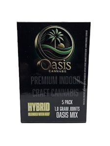 OASIS CANNABIS - Oasis - Oasis Mix - Kief Blend - 5pk - 22.7% - Pre Roll