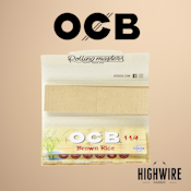 OCB Brown Rice Rolling Paper & Tips - 1 1/4