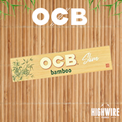 OCB Bamboo Rolling Paper & Tip - Slim