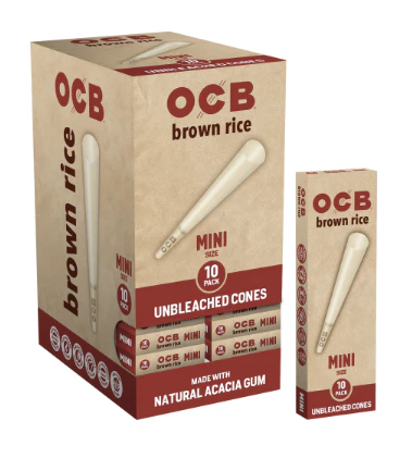 OCB - OCB |  Brown Rice Cones | 10ct Mini Main Image