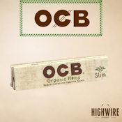 OCB Organic Hemp Rolling Paper & Tip - Slim