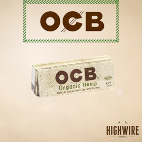 OCB Organic Hemp Rolling Papers 1 1/4