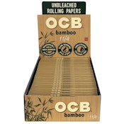 OCB Unbleached Rolling Papers w/ Tips