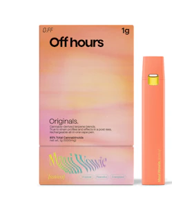 OFF HOURS - Off Hours - Maui Wowie - 74.82% - 1.0g - AIO Vape Pen