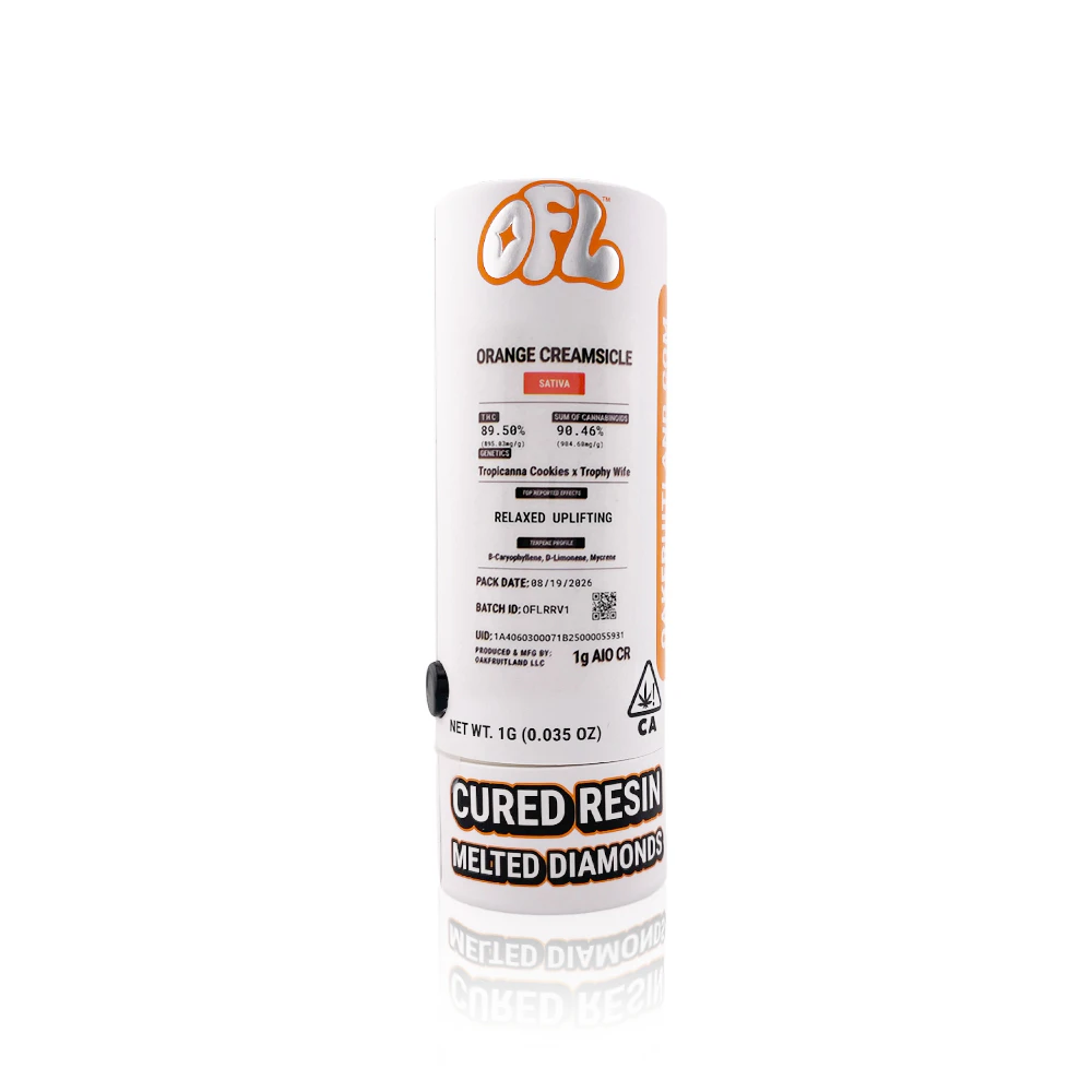 Oakfruitland (OFL) - OAKFRUITLAND - All In One - Orange Creamsicle - Cold Processed Live Resin - 1G Main Image
