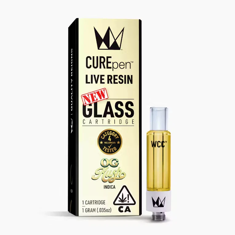 West Coast Cure - West Coast Cure - 510 Cartridge - Live Resin - Indica - OG Kush - (1g) Main Image