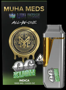 MUHA MEDS - Muha Meds - OG Kush - 1g Live Resin All In One