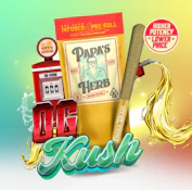 Papa's Herb - OG Kush - 1g Infused Pre-Roll