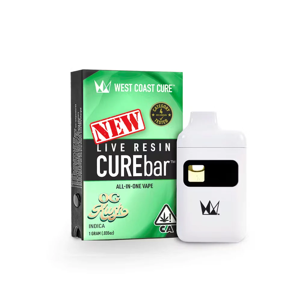 West Coast Cure - OG Kush Live Resin CUREbar 1g Main Image