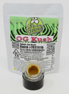 Eighth Brother's - Eighth Brother - 1g Live Rosin - OG Kush