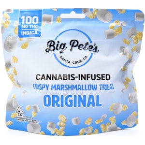 Big Pete's - Original Indica 100mg Rice Crispy Treat - Big Pete's