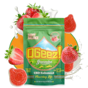 Strawberries & Cream Happy Balance Gummies 1:1 THC/CBD 10pk 100mg