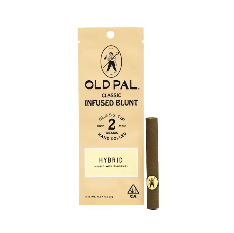 Old Pal - Old Pal - Diamond Infused Blunt - Hybrid - Golden Gelato - (2g) Main Image