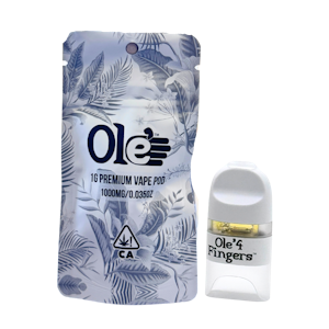 OLE'4 FINGERS - Platinum OG 1g Distillate Pod - Ole' 4 Fingers