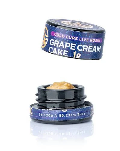 OLIO - Olio - Cold Cured Rosin - Grape Cream Cake Main Image