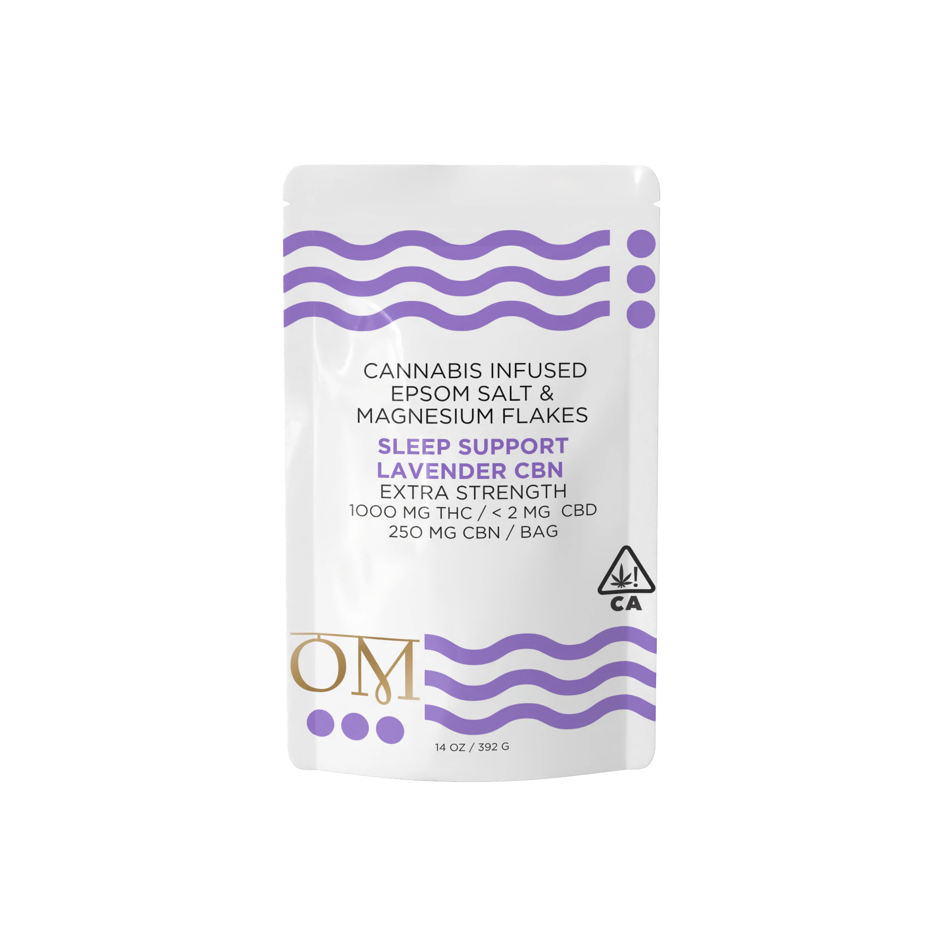 OM - OM | Sleep Support with CBN | Bath Soak Main Image