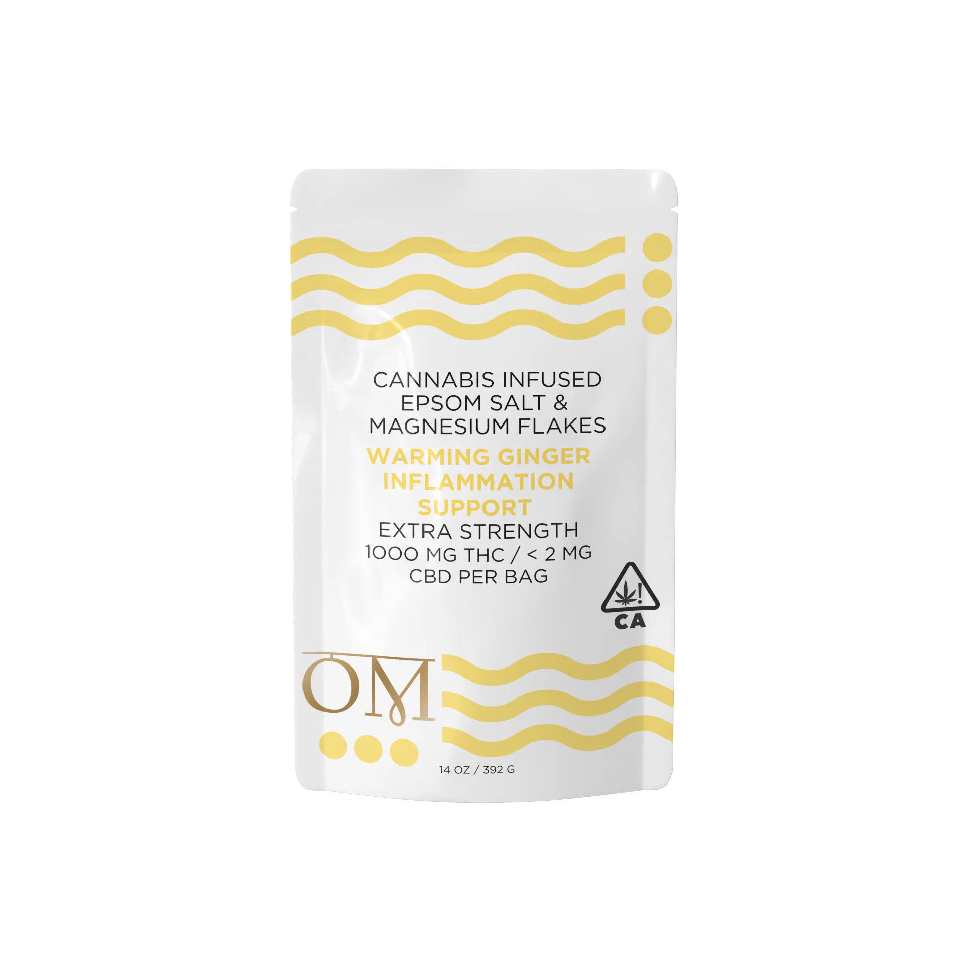 OM - OM | Warming Ginger Inflammation Support | Bath Soak Main Image