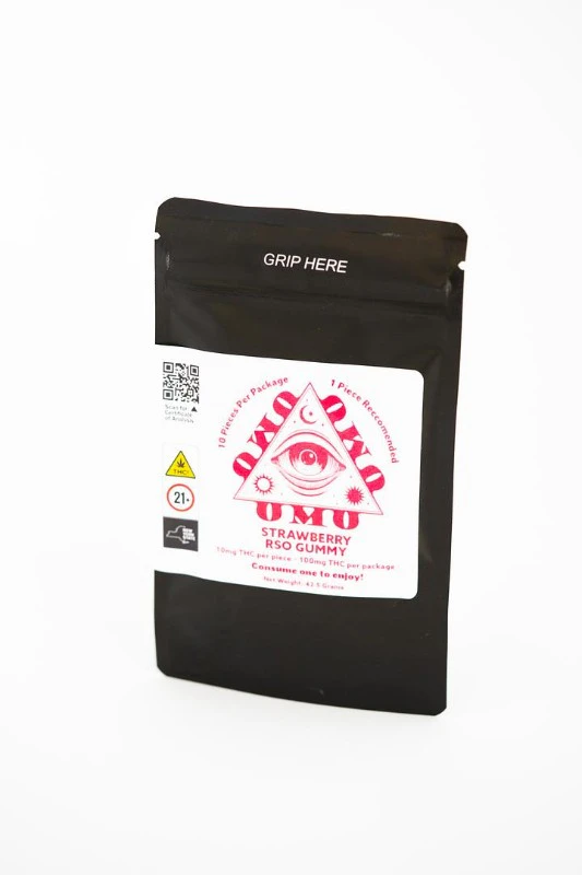OMO - OMO | Strawberry DSO Gummy | Dave's Sativa Oil Infused Gummy Main Image
