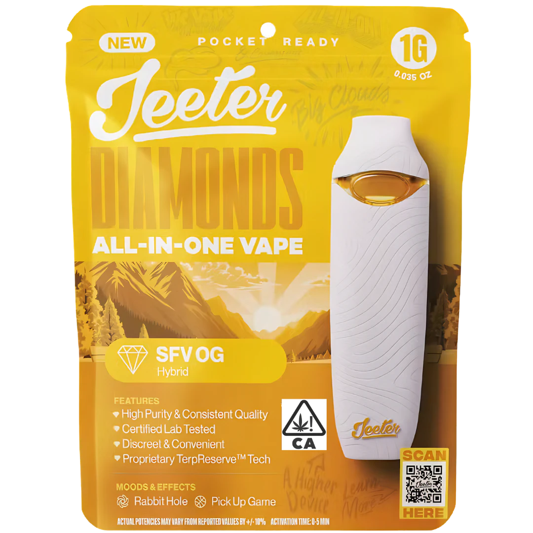Jeeter - Jeeter - 1g Liquid Diamond AIO - SFV OG Main Image