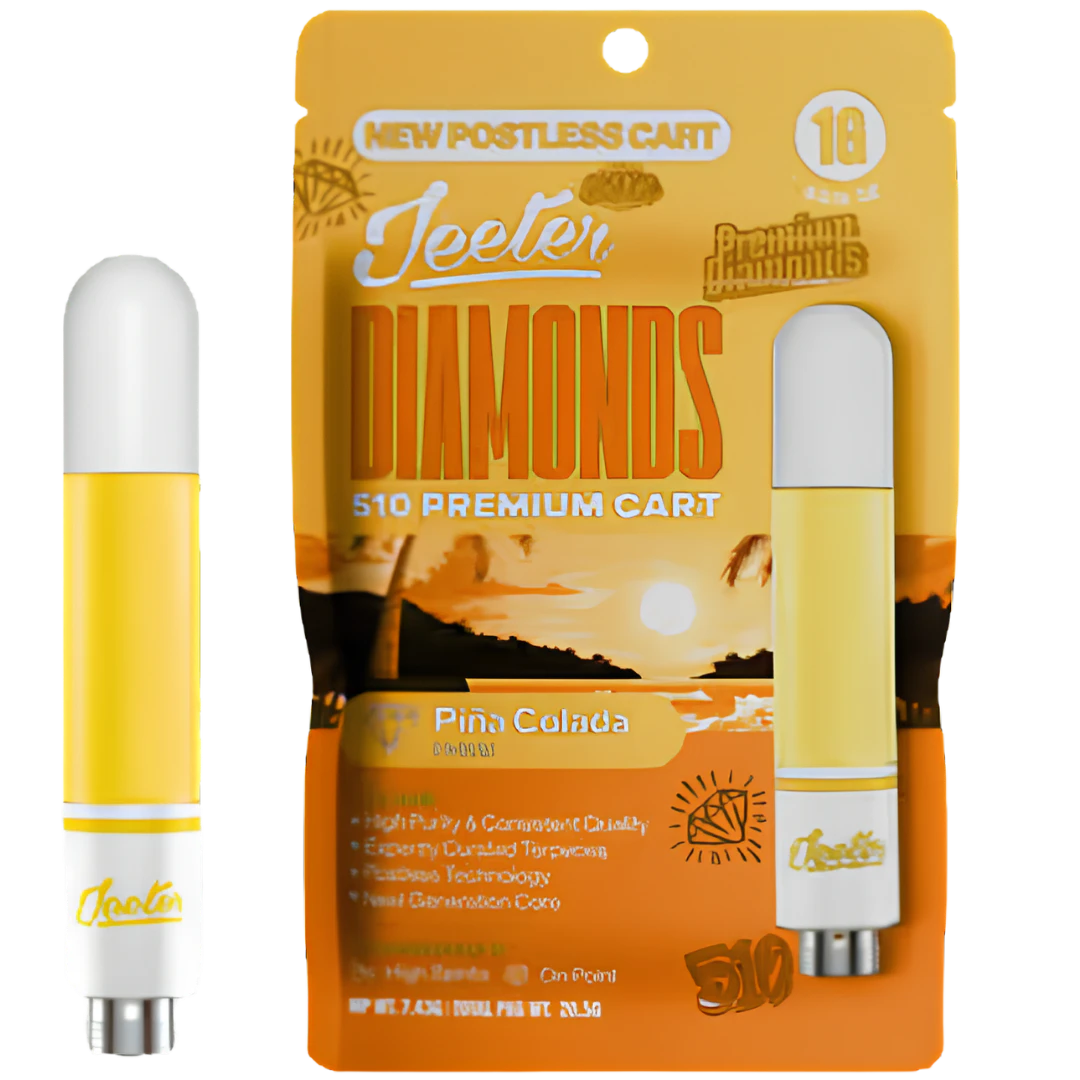 Jeeter - Jeeter Juice - 1g Liquid Diamonds Cart - Pina Colada Main Image