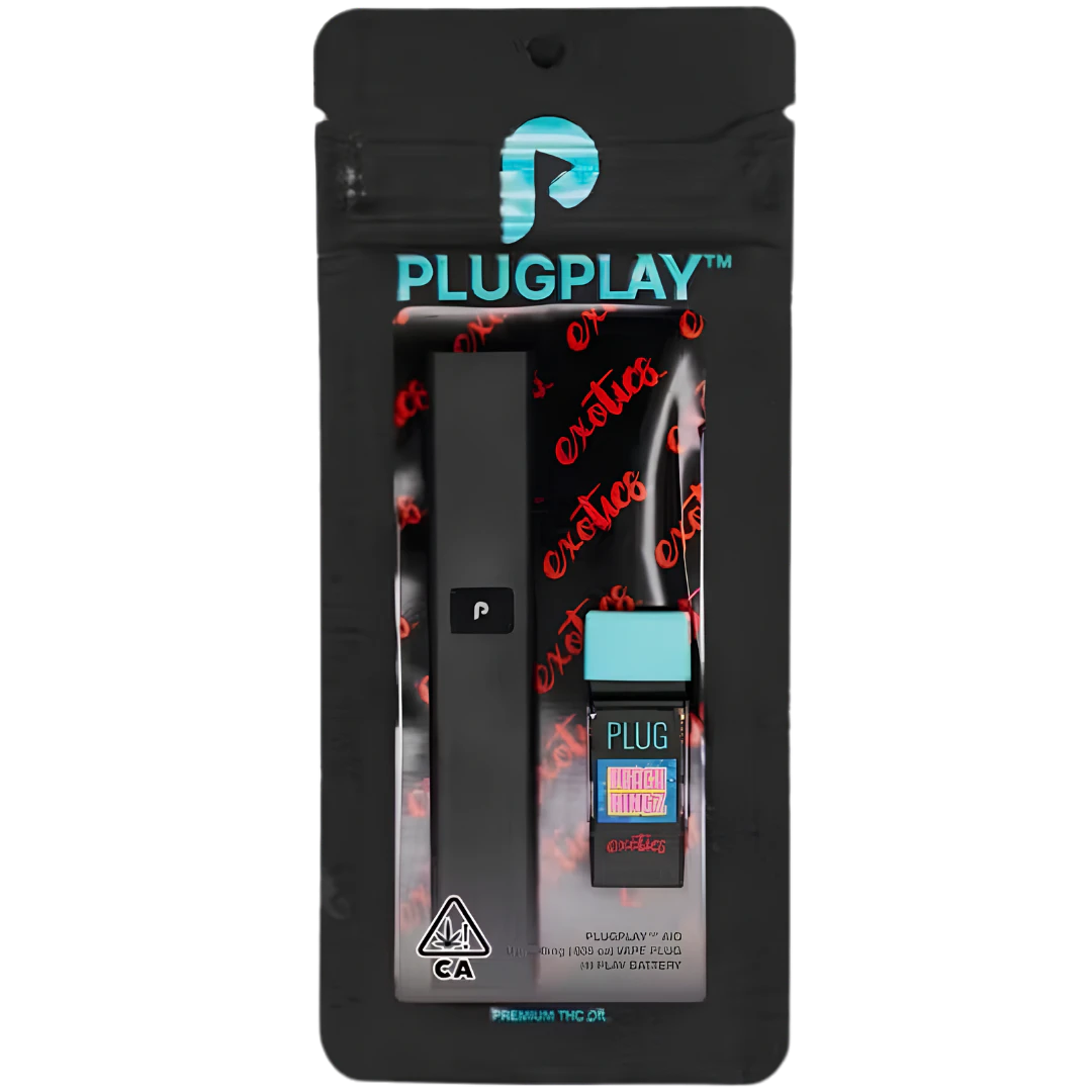 PLUGPLAY™ - Plug Play - 1g Exotics AIO - Peach Ringz Main Image