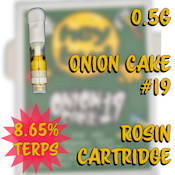 HeyBud | Onion Cake #19 | Hash Rosin | 0.5G