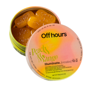 OFFHOURS - Illuminate - Peach Mango - 10mg THC - 2mg CBG - Edible