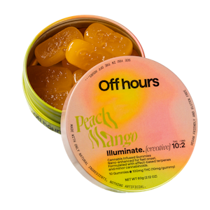 OFF HOURS - Off hours - Illuminate - Peach Mango (10mg) - 100mg - Edible