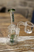 Ooze | Mini Dab Rig | Slime Green