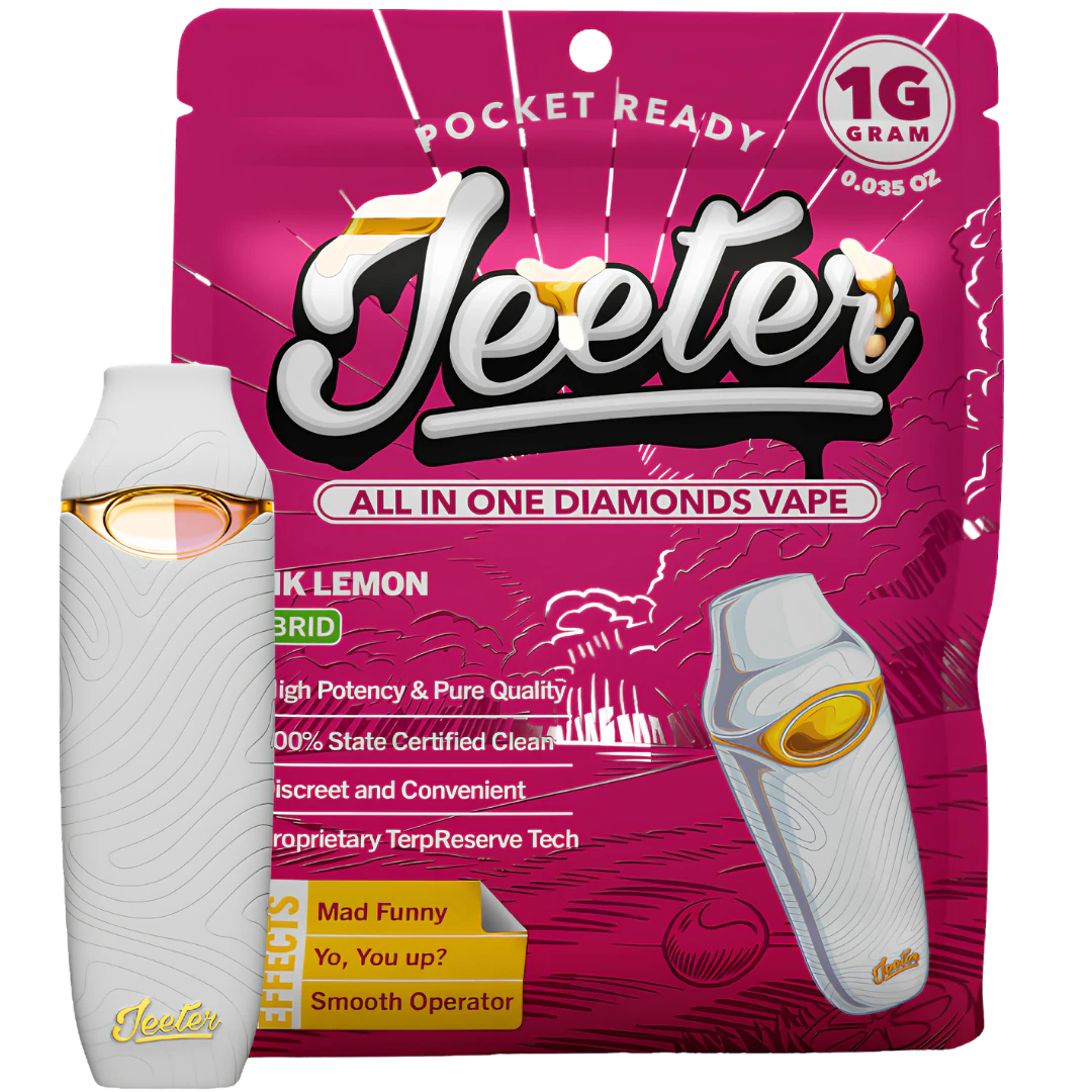 Jeeter - Jeeter - 1g Liquid Diamond AIO - Pink Lemon Main Image