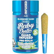 Baby Jeeter - 5pk Infused Prerolls - Blueberry Kush
