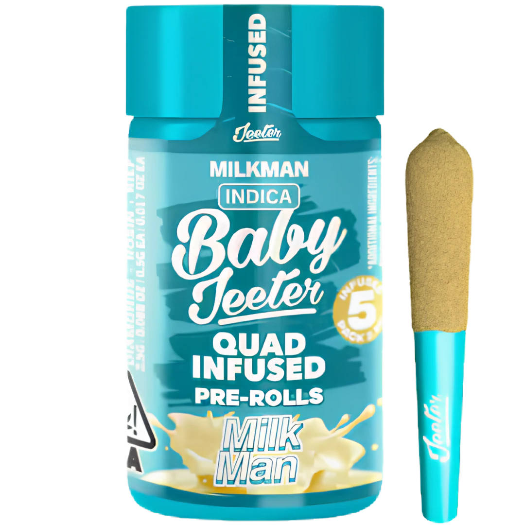 Jeeter - Baby Jeeter - 5pk Infused Prerolls - MilkMan Main Image