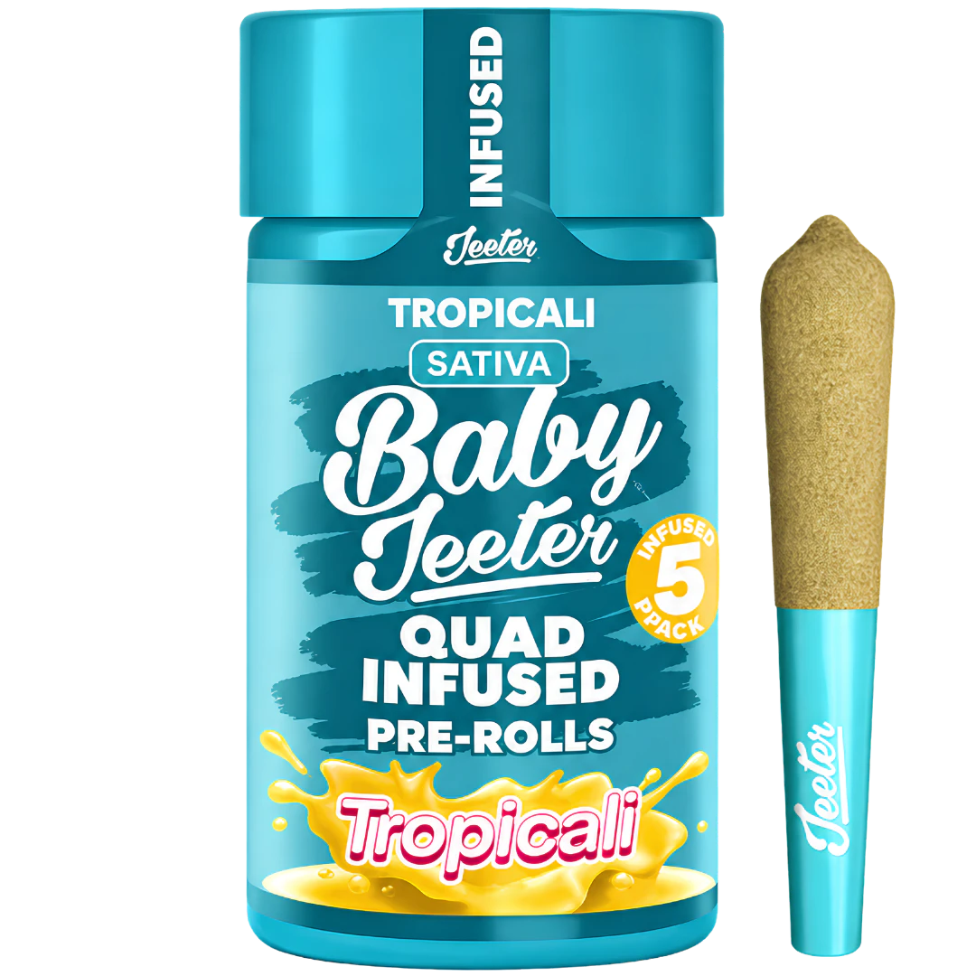 Jeeter - Baby Jeeter - 5pk Infused Prerolls - Tropicali Main Image