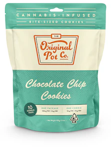 Original Pot Company - Original Pot Company Chocolate Chip 100mg Edibles