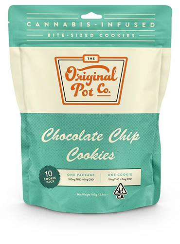 Original Pot Company - Original Pot Company Chocolate Chip 100mg Edibles Main Image