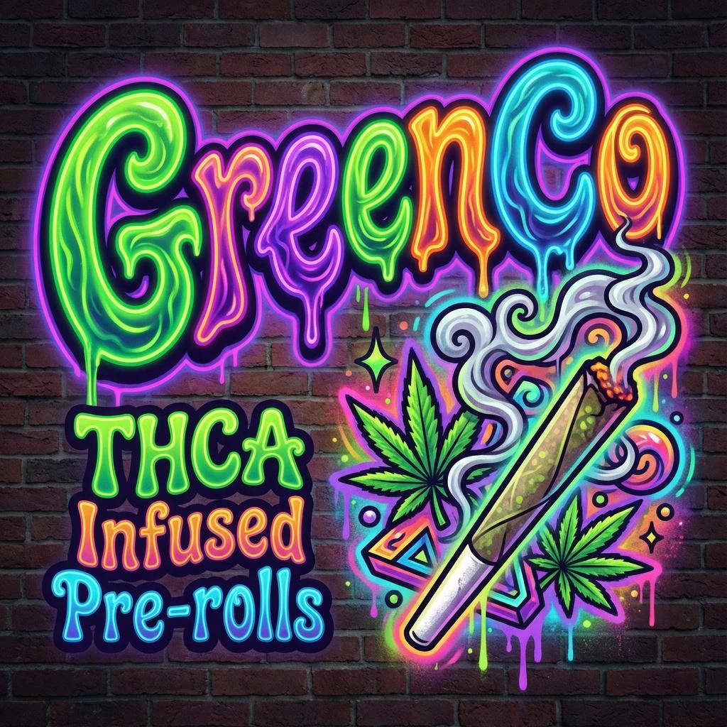 GREENCO - Island Sweet Sherb 1g THCA Infused Pre-Roll Main Image