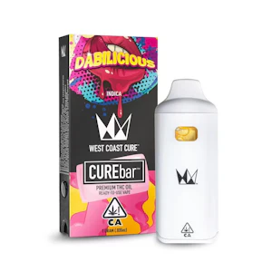 WEST COAST CURE - Dabilicious (I) 87.5% THC | 1g CUREbar Disposable