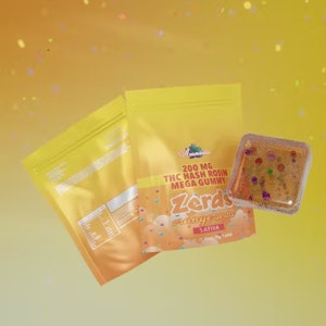 Amnesia - Amnesia - Orange Soda Hash Rosin Gummies with Nerds 200mg (1 pk)