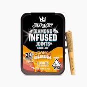 West Coast Cure - Jefferey Pre Roll Pack - Diamond Infused - Sativa - Orange Creamsicle - (3.25g Total) 5 Pack