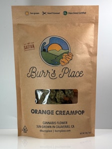 BURR'S PLACE - Burr's Place Orange Creampop Ounce 30%