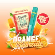 Papas Herb - 1g AIO Vape Cart - Orange Creamsicle