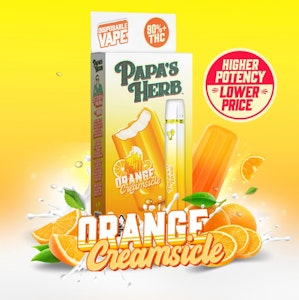 PAPA'S HERB - Papa's Herb - Orange Creamsicle - 1g All-In-One Vape