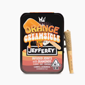 West Coast Cure - Jefferey Pre Roll Pack - Diamond Infused - Sativa - Orange Creamsicle - (3.25g Total) 5 Pack